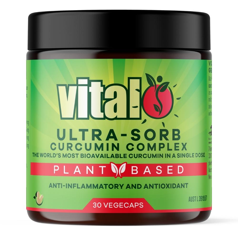 Vital Ultra Sorb Curcumin Plant Based 30 Vegecaps
