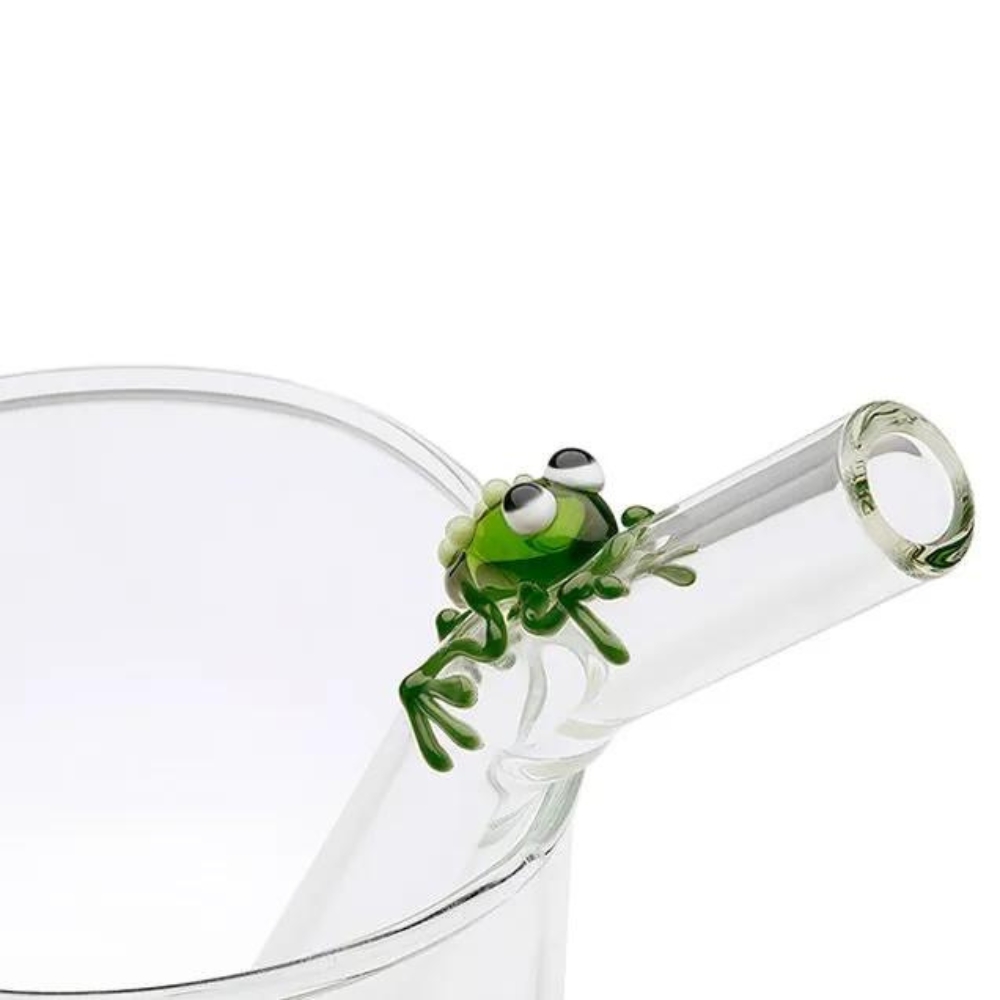 Pack of Frogs GLASS STRAWS - Frog Glass Straw Pack, Reusable Straws, Eco  Friendly Straws, Eco Friendly Gifts