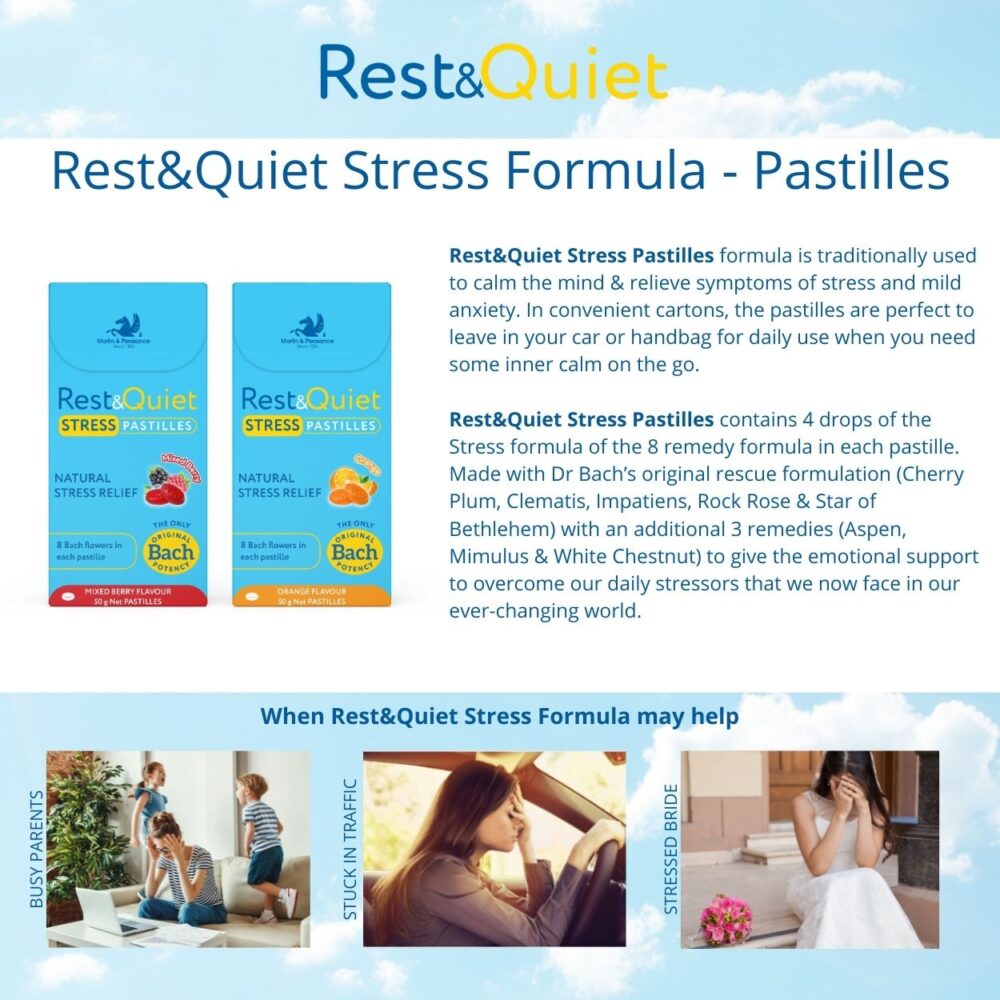 Rest&Quiet Stress Pastilles 50g