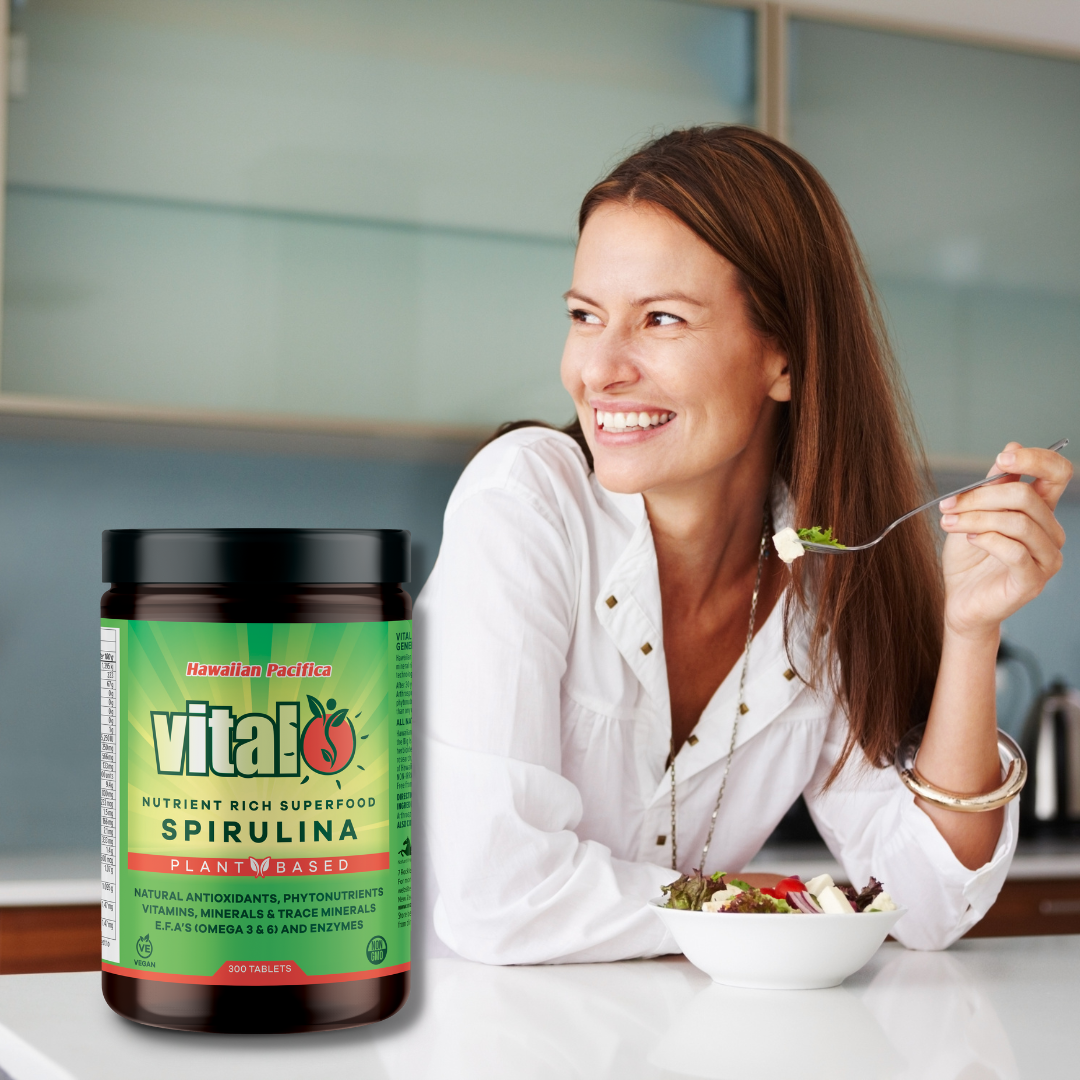 Vital Plant Based Nutrient Rich Superfood Spirulina