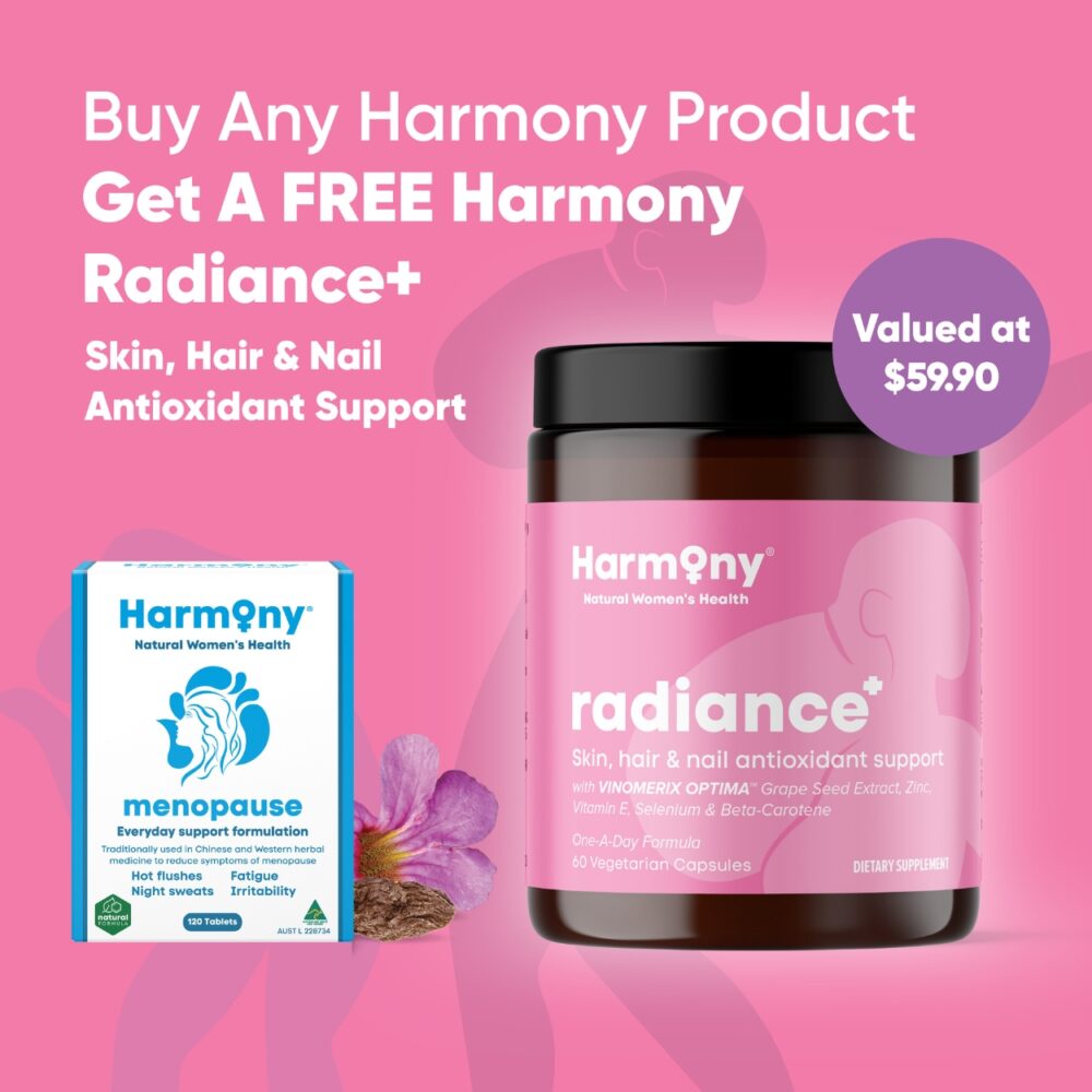 Harmony Radiance+ Skin Hair Nail Antioxidant Support GWP