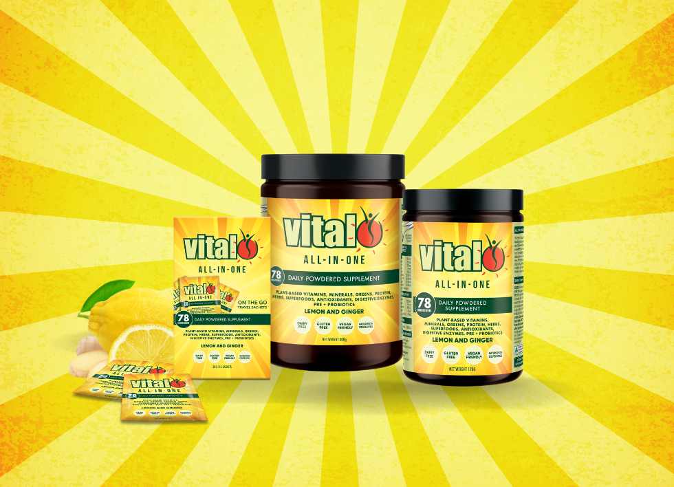 Vital All In One Lemon and Ginger AU