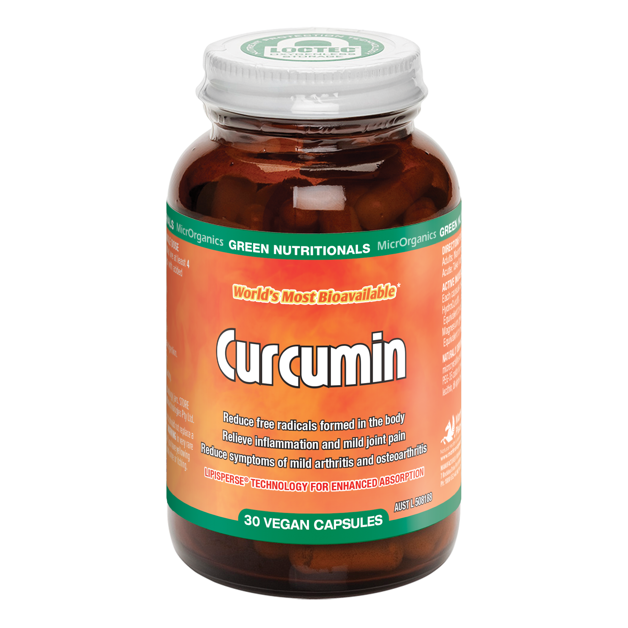 Green Nutritionals Curcumin Anti inflammatory joint paint