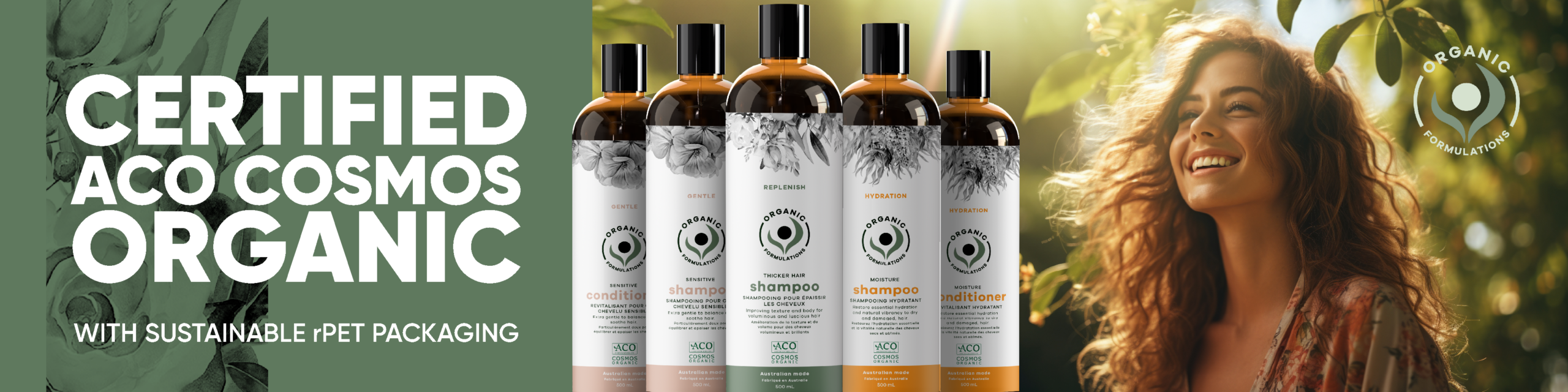 Organic Formultion Certified ACO COSMOS ORGANIC